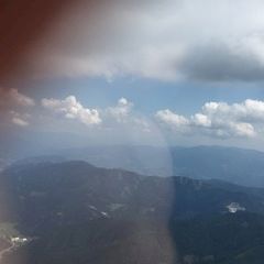 Flugwegposition um 12:24:35: Aufgenommen in der Nähe von Hafning bei Trofaiach, Österreich in 2242 Meter